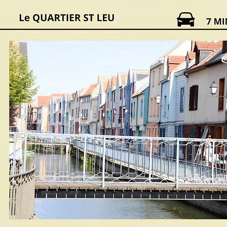 Studio Miraumont, Stationnement Gratuit, 5Min Gare Apartment Amiens Bagian luar foto