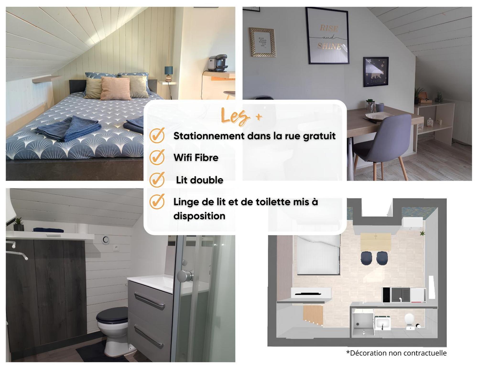 Studio Miraumont, Stationnement Gratuit, 5Min Gare Apartment Amiens Bagian luar foto