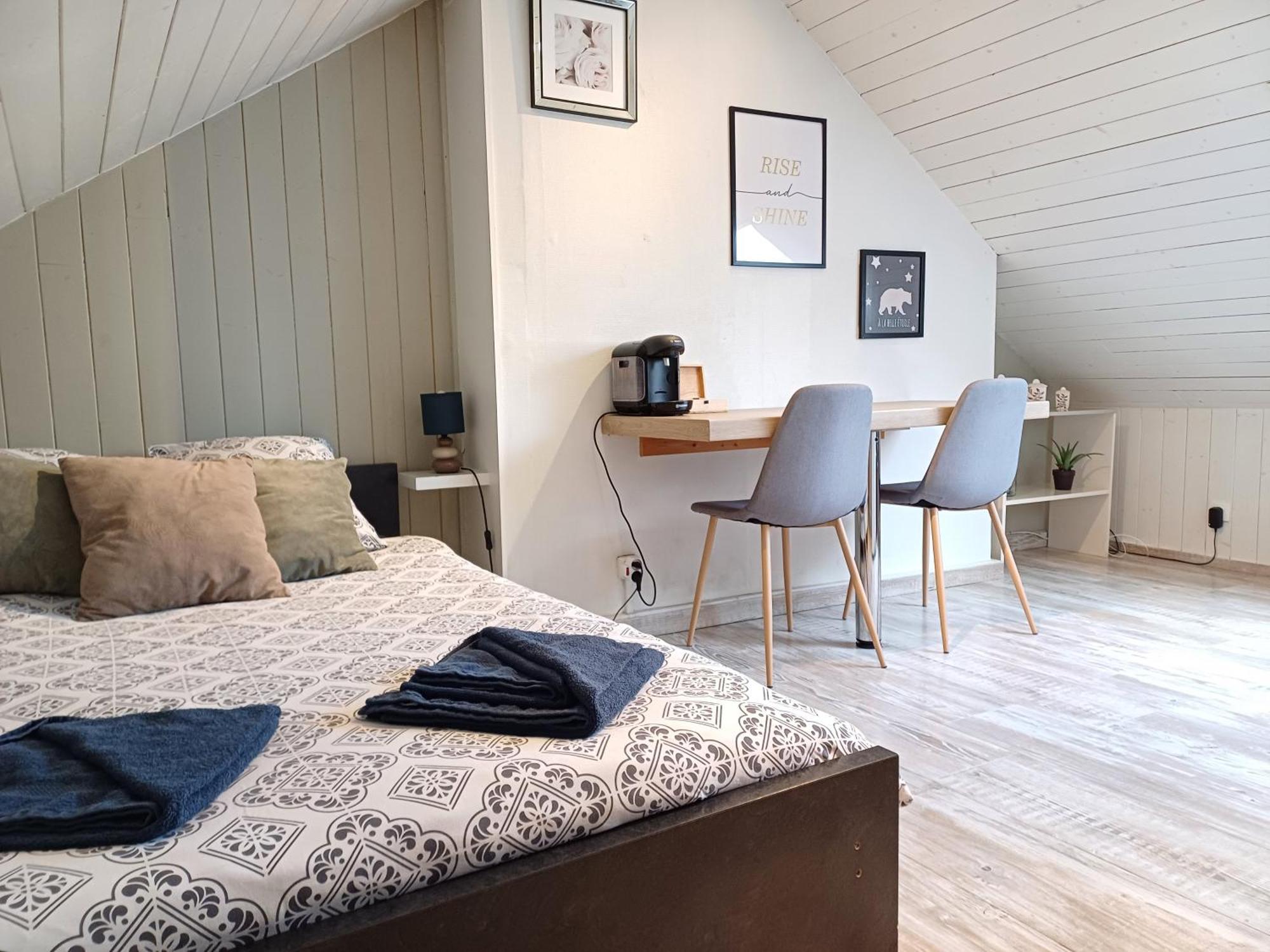 Studio Miraumont, Stationnement Gratuit, 5Min Gare Apartment Amiens Bagian luar foto